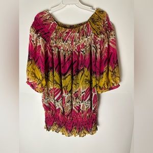 Women’s Alfani Multi color shirt, Size 6